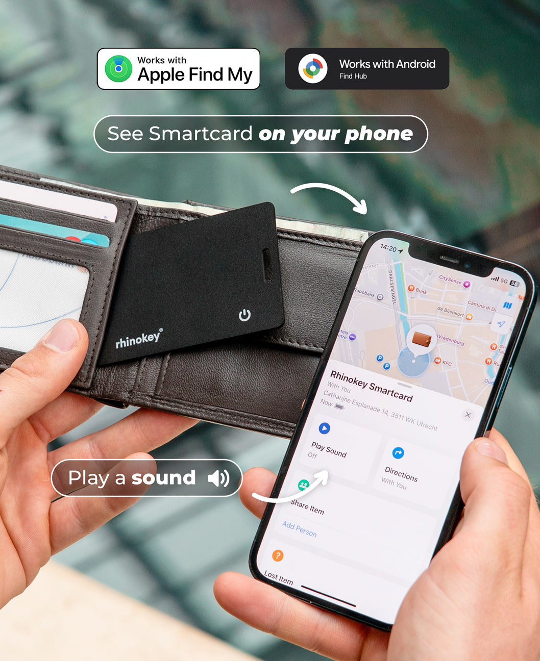 Rhinokey® Carte à puce intelligente